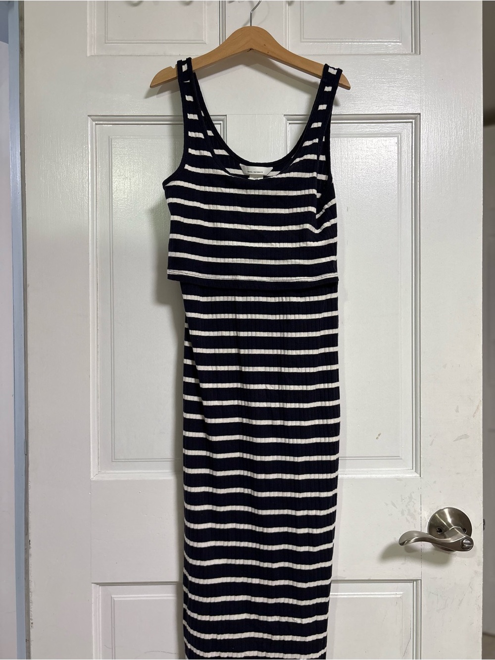 H&M Maxi Dress Blue & White Size XS